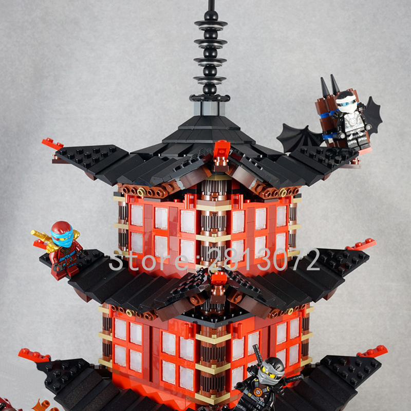 NEW Ninjago ghost Temple Village Model Building Blocks 2150pcs no box 