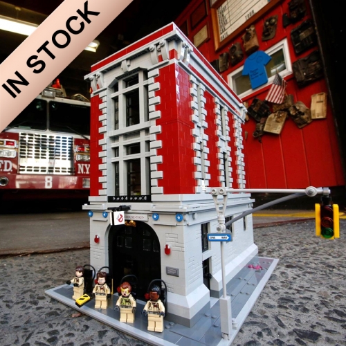 Creator Expert Street View Firehouse Headquarters 4705Pcs Moc Model Modualr Building Blocks Bricks Toys 16001 83001 75827 180040