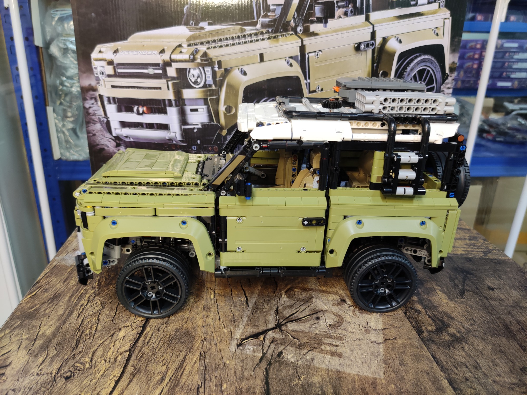 Technic Series Land-Rover Defender Car 2573Pcs Moc Model Modular ...