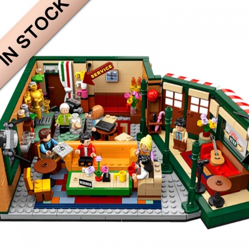 Ideas Friends Central Perk 1070Pcs Moc Model Modular Building Blocks Bricks Toys 21319 11448 312001  2029