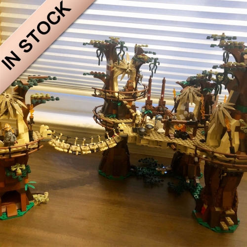 Star Wars Ewok Village 1990pcs Moc Model Modular Building Blocks Bricks Toys 10236 05047 81049 180016 2027 88868