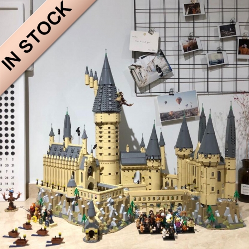 Ideas Harry Potter Hogwarts Castle 6020pcs Moc Model Modular Building Blocks Bricks Toys 71043 16060 39170 1192 11025 83037 180055 69500 S7306