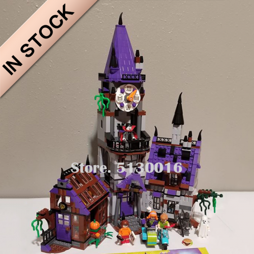 Scooby-doo Mystery Mansion 860Pcs Moc Model Modular Building Blocks Bricks Toys 75904 10432