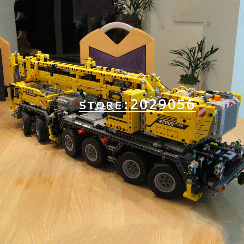 2606Pcs Technic Motor Power Mobile Crane MkII Model Building Blocks FitWith DIY 
