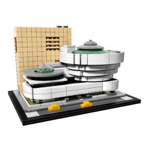 Bela Creator Expert Street View Solomon R. Guggenheim Museum 744Pcs Moc Model Modular Building Blocks Bricks Toys 10679 21035