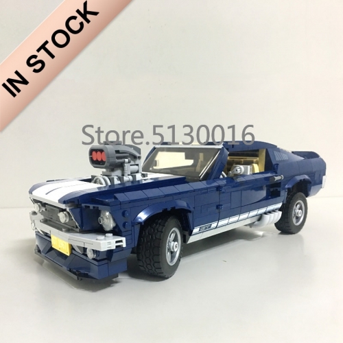 Technic Ford Mustanged Car 1471Pcs Moc Model Modular Building Blocks Bricks Toys 10265 21047 10258 20190