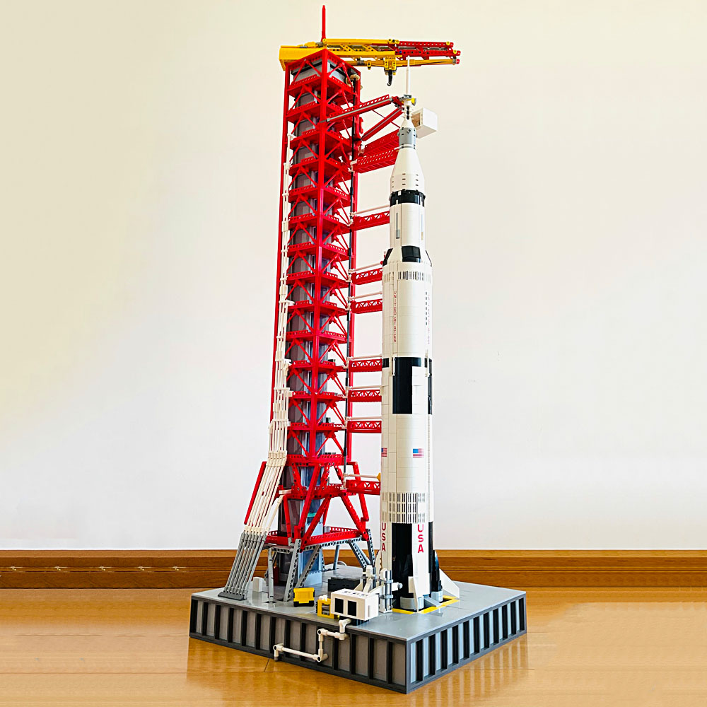 Apollo Saturn V Launch Umbilical Tower LJ6693 Moc Model Modular ...