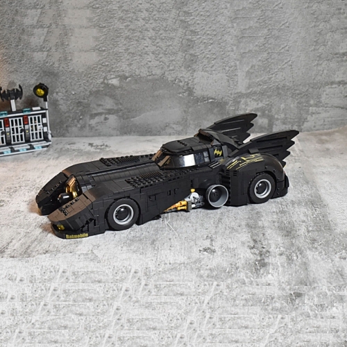 Super Heroes DC 1989 Batmobile 3306Pcs Moc Model Modular Building Blocks Bricks Toys 76139 7188 J59005 6229 928023 87045