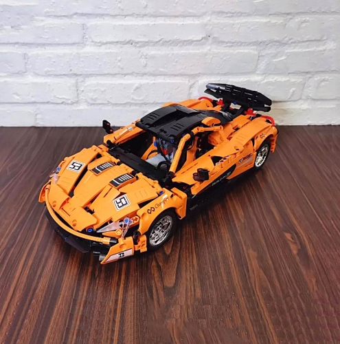 Technic Happy Build McLaren P1 Hypercar Super Racing Car 1364Pcs YC-QC004 Moc Model Modular Building Blocks Bricks Toys