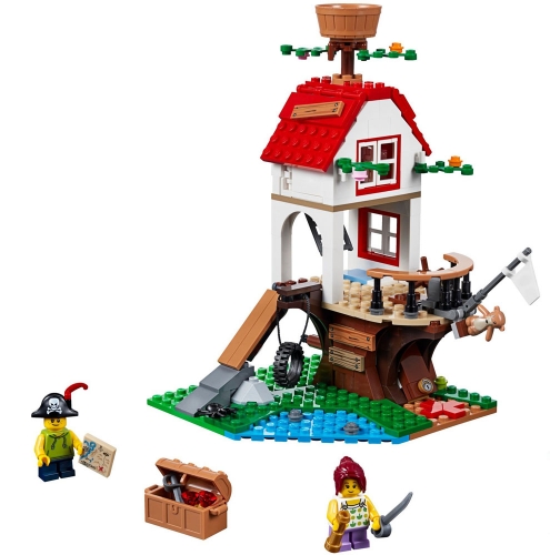Ideas 24053 11051 Tree House Treasures 260Pcs Moc Model Modular Building Blocks Bricks Toys 31078