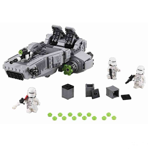 Star Wars First Order Snowspeeder 463Pcs Moc Model Modular Building Blocks Bricks Toys 75100 05002 10576