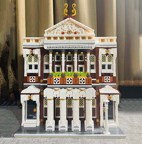 Creator Expert Street View Concert Hall 2875Pcs YX-16032 Moc Model Modular Building Blocks Bricks Toys