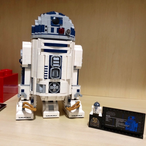 Star Wars R2-D2 2314Pcs 2021 Version Moc Model Modular Building Blocks Bricks Toys 62001 75308