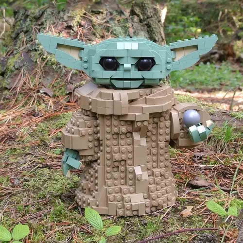 Star Wars Master Yoda The Child 1073Pcs Moc Model Modular Building Blocks Bricks Toys 19010 75318