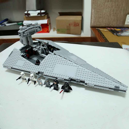King Star Wars Imperial Star Destroyer 1391Pcs Moc Model Modular Building Blocks Bricks Toys 19041 75055 05062