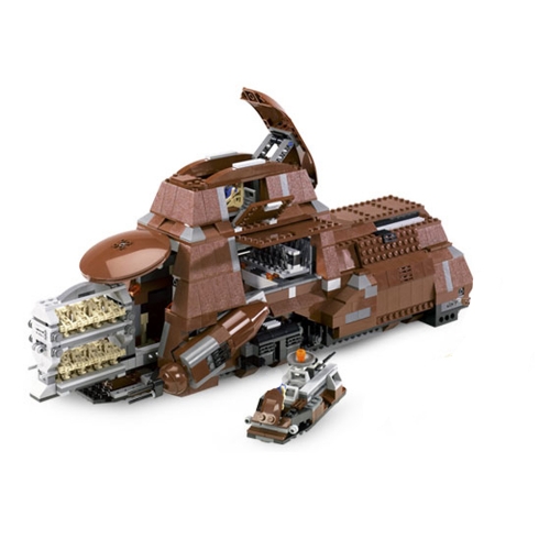 Star Wars Trade Fede-ration MTT 1330Pcs Moc Model Modular Building Blocks Bricks Toys 05069 M969 7662