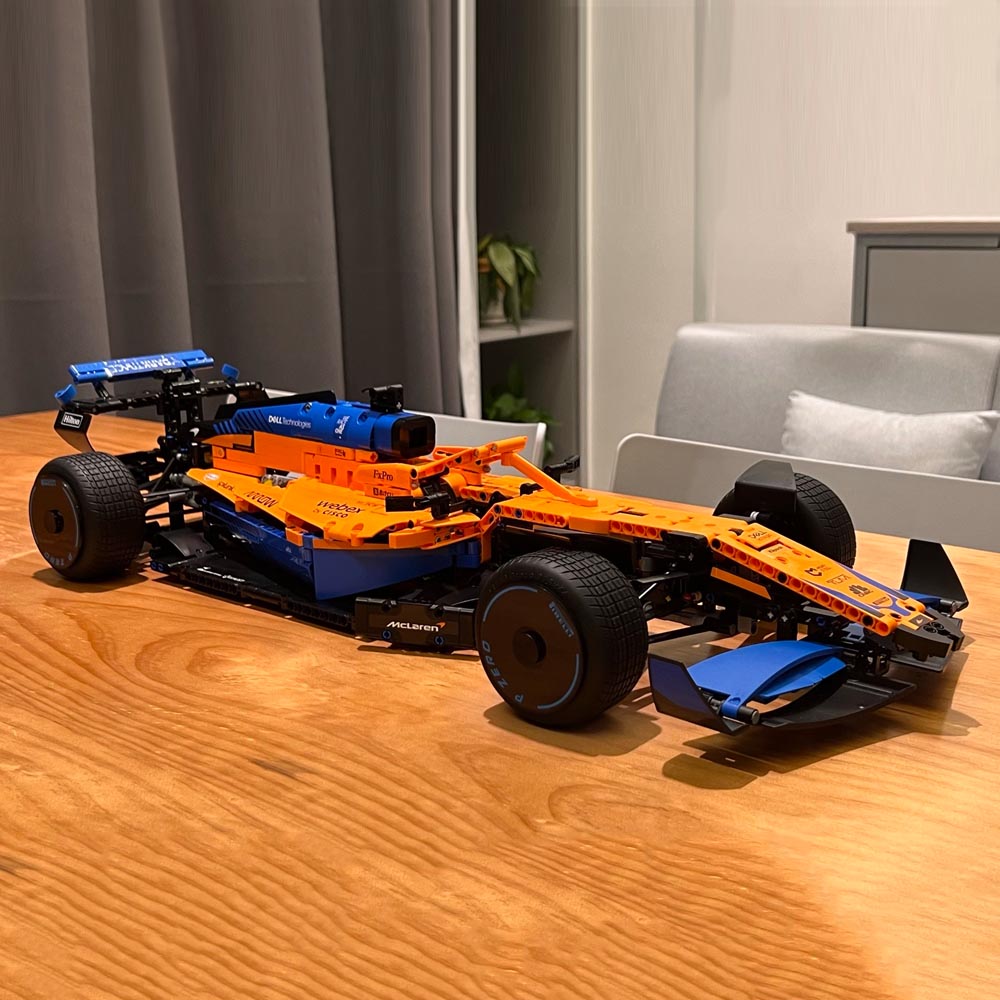 Technic Super Racing Car McLaren Formula 1 Race Car 1432Pcs Moc Model ...