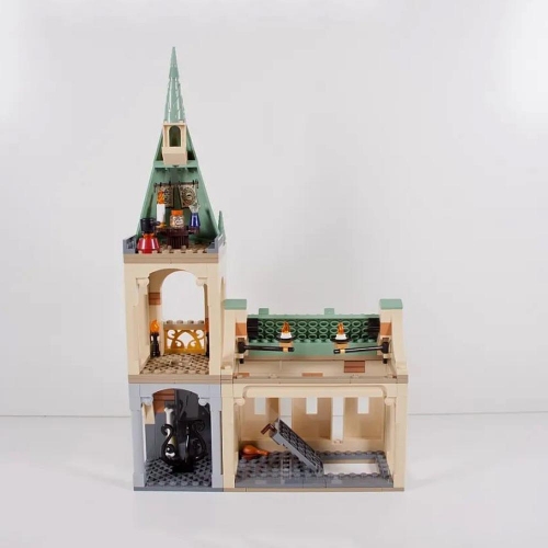 Harry Potter Fluffy Encounter 413Pcs Moc Model Modular Building Blocks Bricks Toys 76387 60138