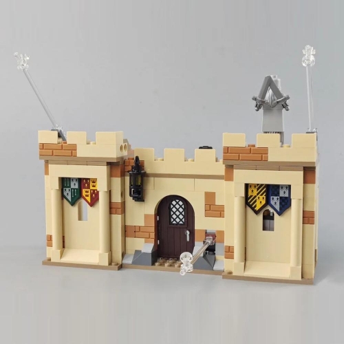 Harry Potter Hogwarts: First Flying Lesson 288Pcs Moc Model Modular Building Blocks Bricks Toys 76395 60136