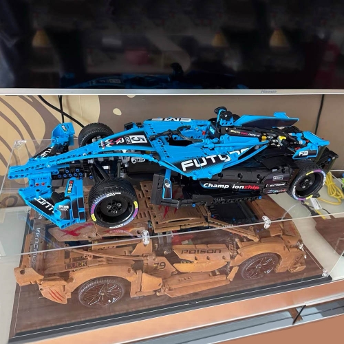 Cada Technic Super Racing Car F1 1:8 1667Pcs Moc Model Modular Building Blocks Bricks Toys C64004