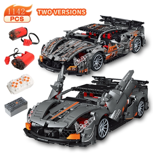 CACO Technic Super Racing Car F1 McLaren 1142Pcs Moc Model Modular Building Blocks Bricks Toys C013