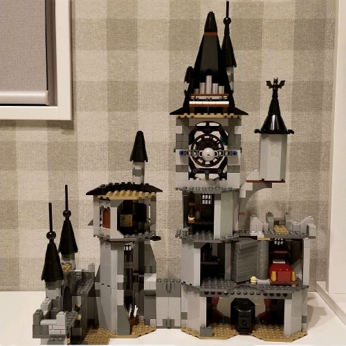 Halloween Mon-ster Fighter Vampyre Castle 949Pcs With Figures Moc Model Modular Building Blocks Bricks Toys 9468