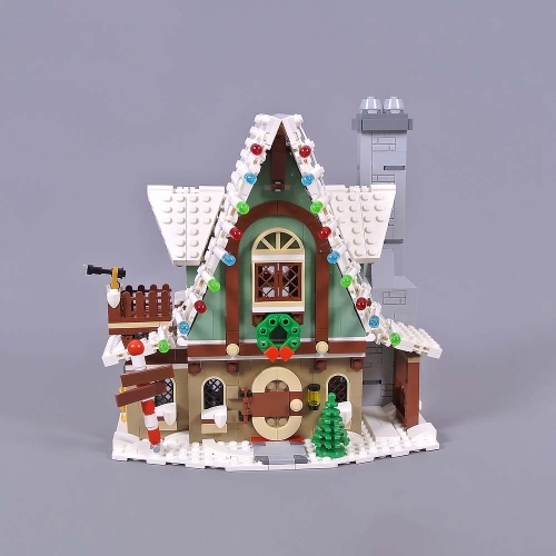 Winter Village Elf Club House 1197Pcs Moc Model Modular Building Blocks Bricks Toys 10275 99018