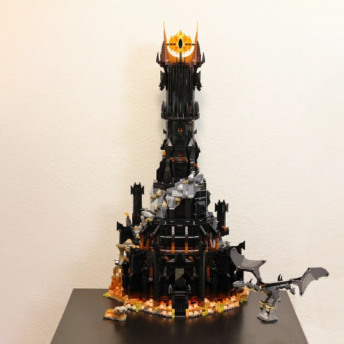 Creator Expert Lord Of The Ring Barad-Dûr 5471Pcs Moc Model Modular Building Blocks Bricks Toys 10333