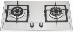 Home Appliance Double Burner Stainless Steel Cooker Sets JZQ-S204