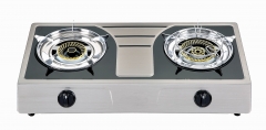 Double Burner Stainless Steel Cooking Appliance JZ-T214b