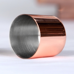 550ml Copper Plated Hammered Cocktail Shaker