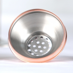 550ml Copper Plated Hammered Cocktail Shaker