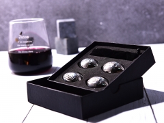 SS304 Football Whiskey Stone Ice Cube