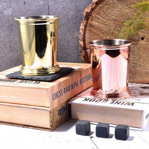 350ml Golden Electroplated Julep Mug Julep Cup