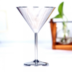 300ml Stainless Steel Martini Cup Martini Glass Goblet