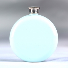 5oz Full-color Printed Stainless Steel Round Hip Flask