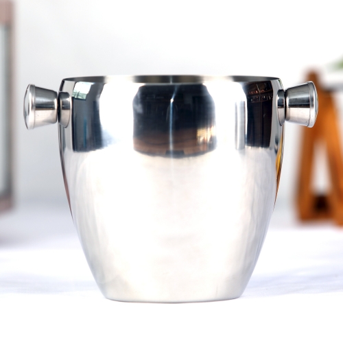 1500ml Stainless Steel Ice Bucket 1.5L Ice Bucket