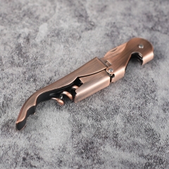 Stainless Steel Brass Plated Electroplated Bartender Corkscrew Sommelier Knife