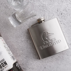 6oz Stainless Steel Hip Flask