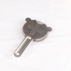 Stainless Steel Cross Flat Hawthorne Strainer