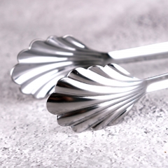 Stainless Steel Ice Tongs Leaf Ice Tongs