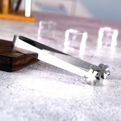 Stainless Steel Ice Tongs Flower Ice Tongs