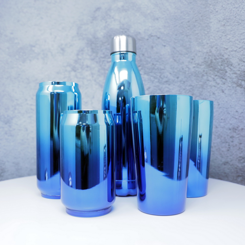 500ml Blue Drinking Flask Double Wall Vacuum Flask Stainless Steel Mug Photo by WingShung
