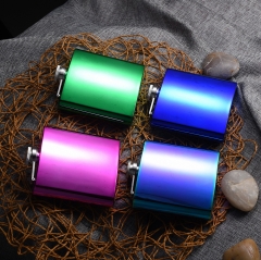 6oz Hip Flask Electroplating Hip Flask 1-Color Hip Flask