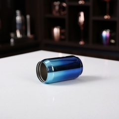 300ml Blue Coke Cup Double Wall Stainless Steel Cup Coke Can Cup