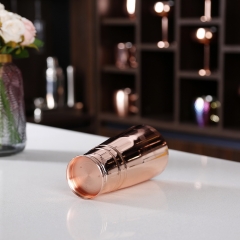 700ml Copper Plated Cocktail Shaker Stainless Steel Shaker Cup With Bottom