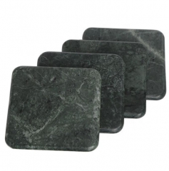 Green Marble Coaster Rectangle Stone Coaster