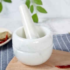 Marble Pestle and Mortar Kitchenware Masher Mortar and Pestle Marble