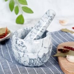 Marble Pestle and Mortar Kitchenware Masher Mortar and Pestle Marble