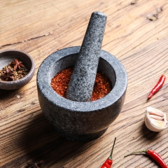 Granite Pestle and Mortar Kitchenware Masher Mortar and Pestle